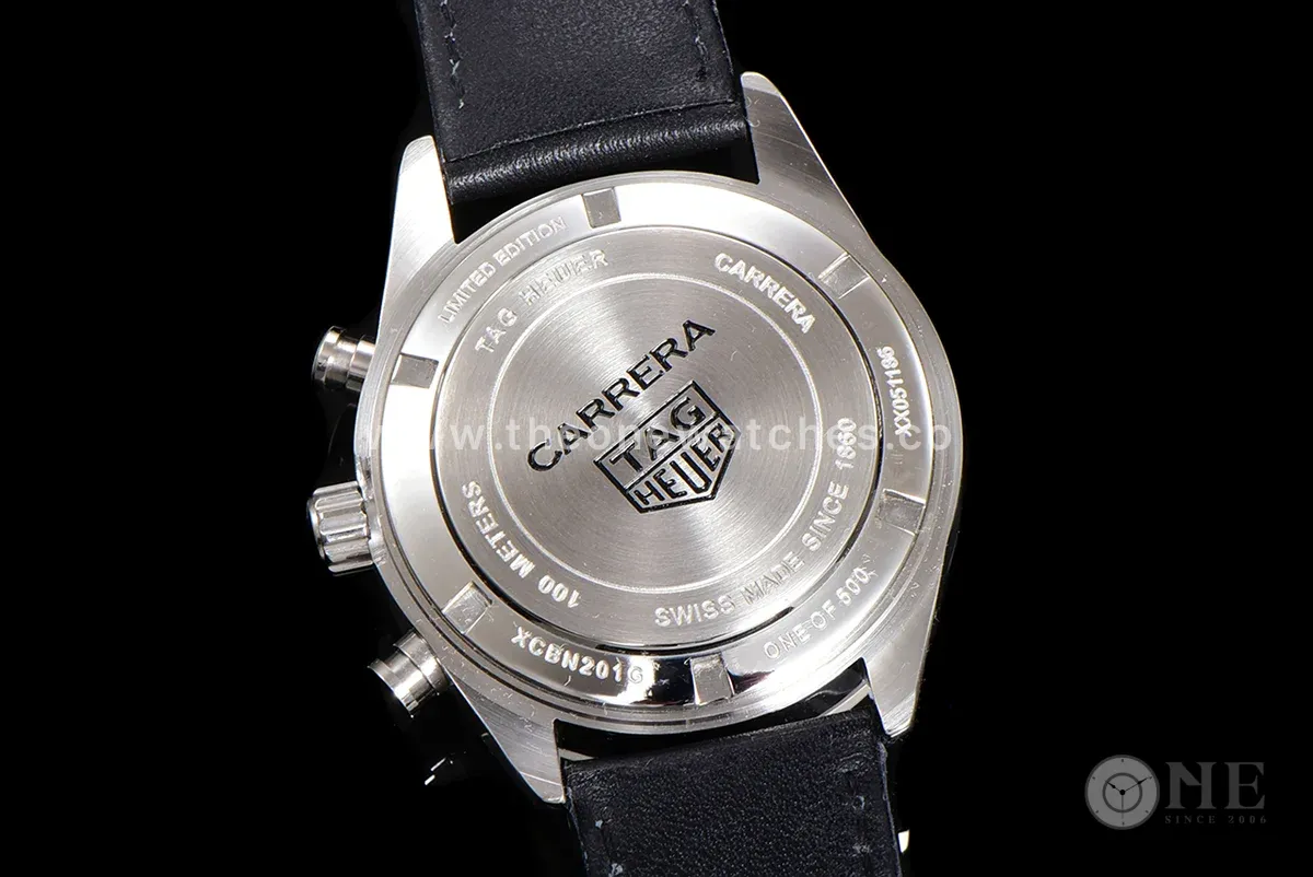Carrera Skipper 39 Blue Dial on Leather Strap