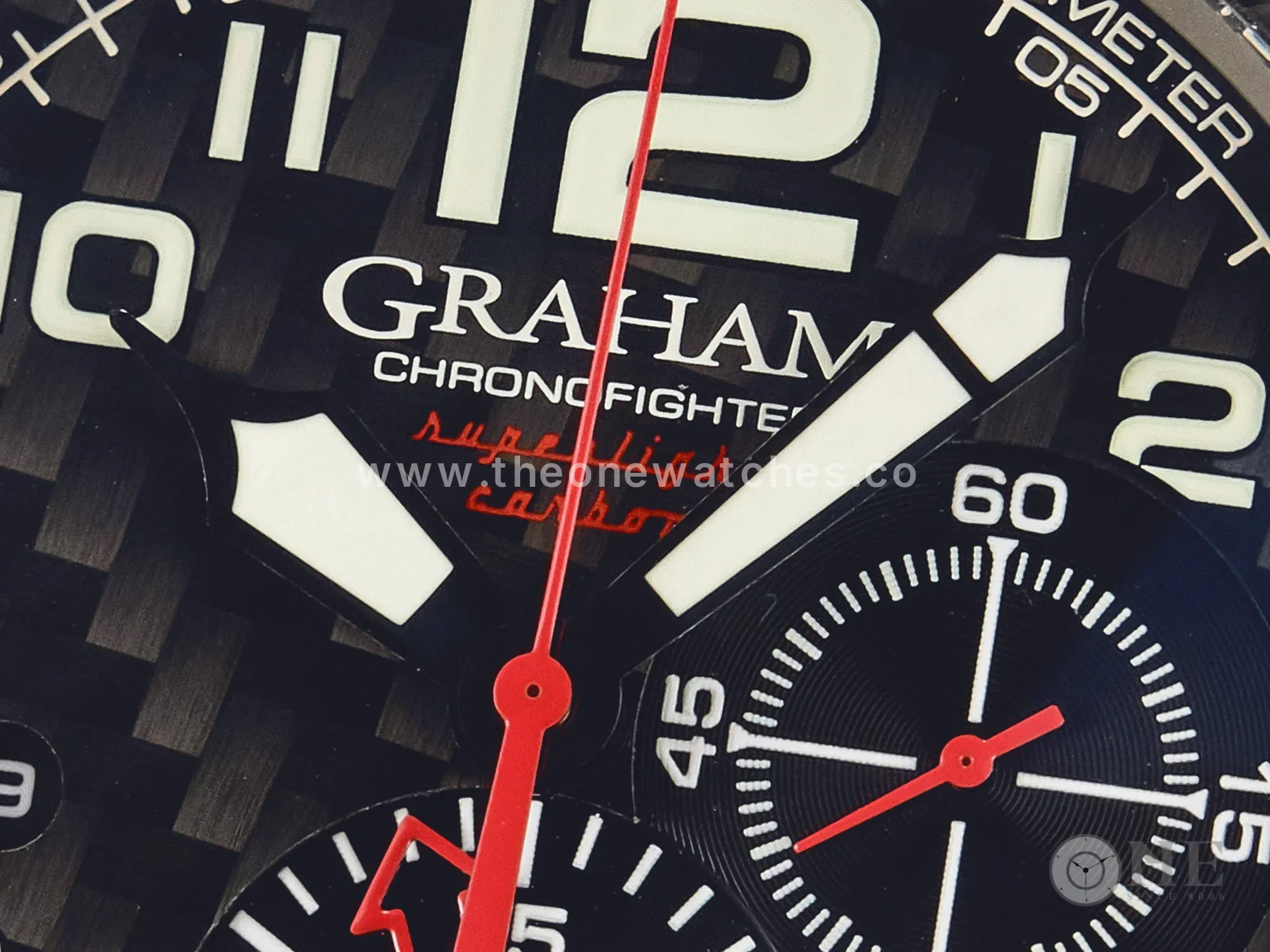 Chronofighter Superlight JKF 1:1 Best Edition on Red Rubber Strap A7750