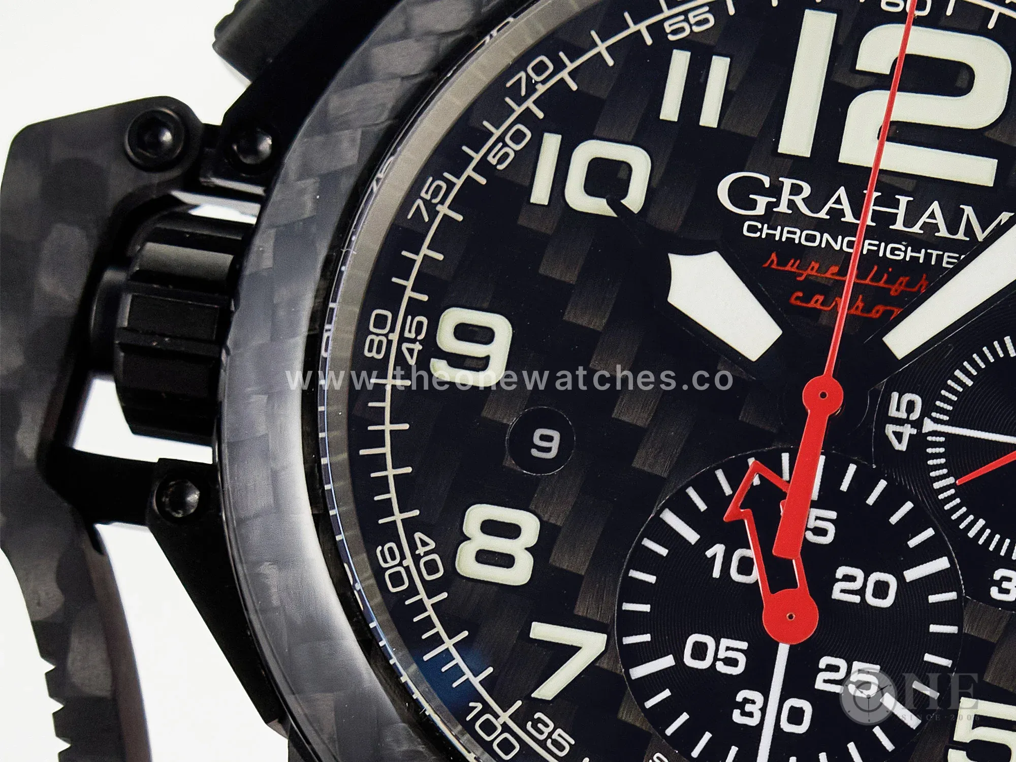 Chronofighter Superlight JKF 1:1 Best Edition on Red Rubber Strap A7750