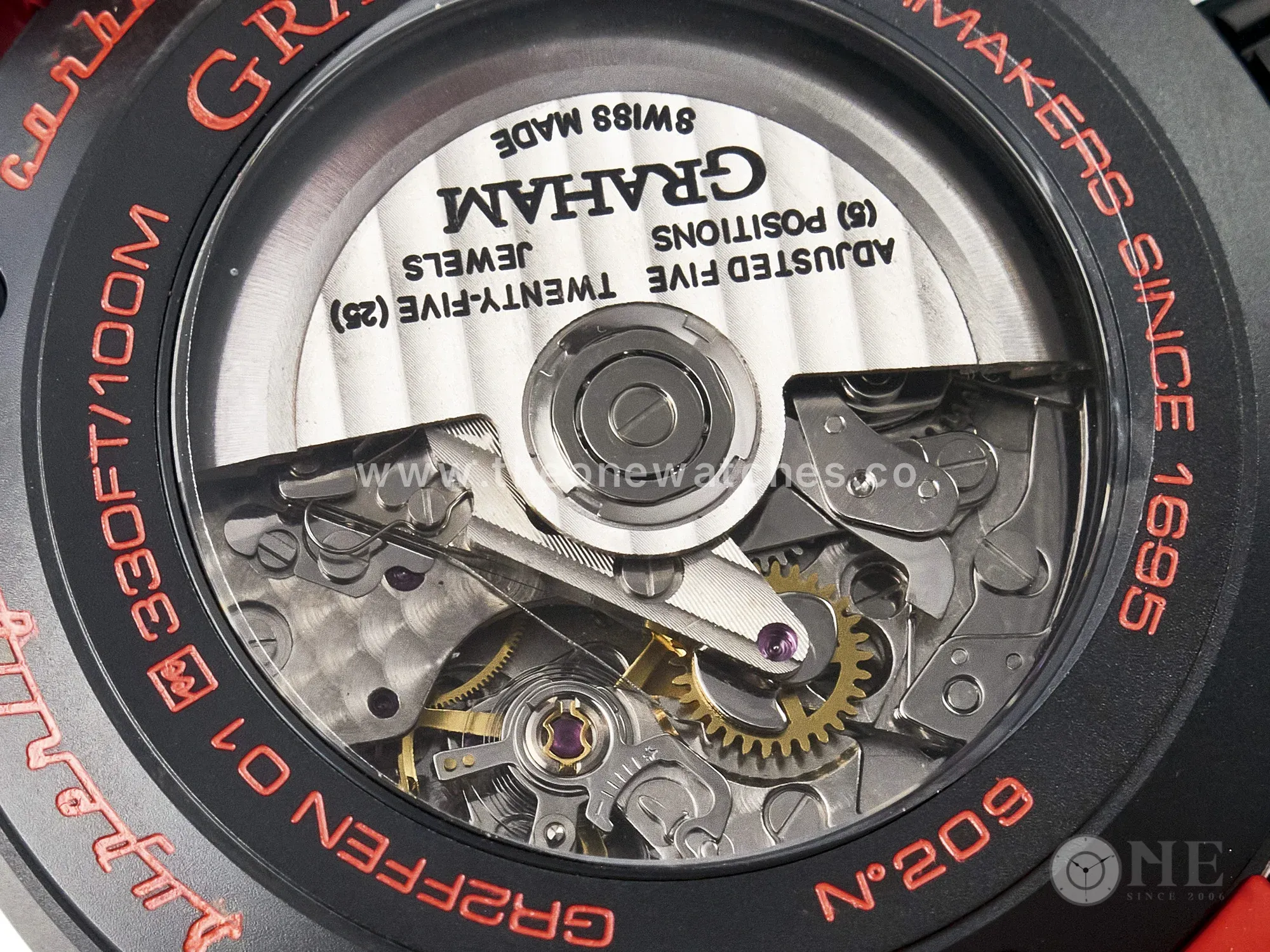 Chronofighter Superlight JKF 1:1 Best Edition on Red Rubber Strap A7750