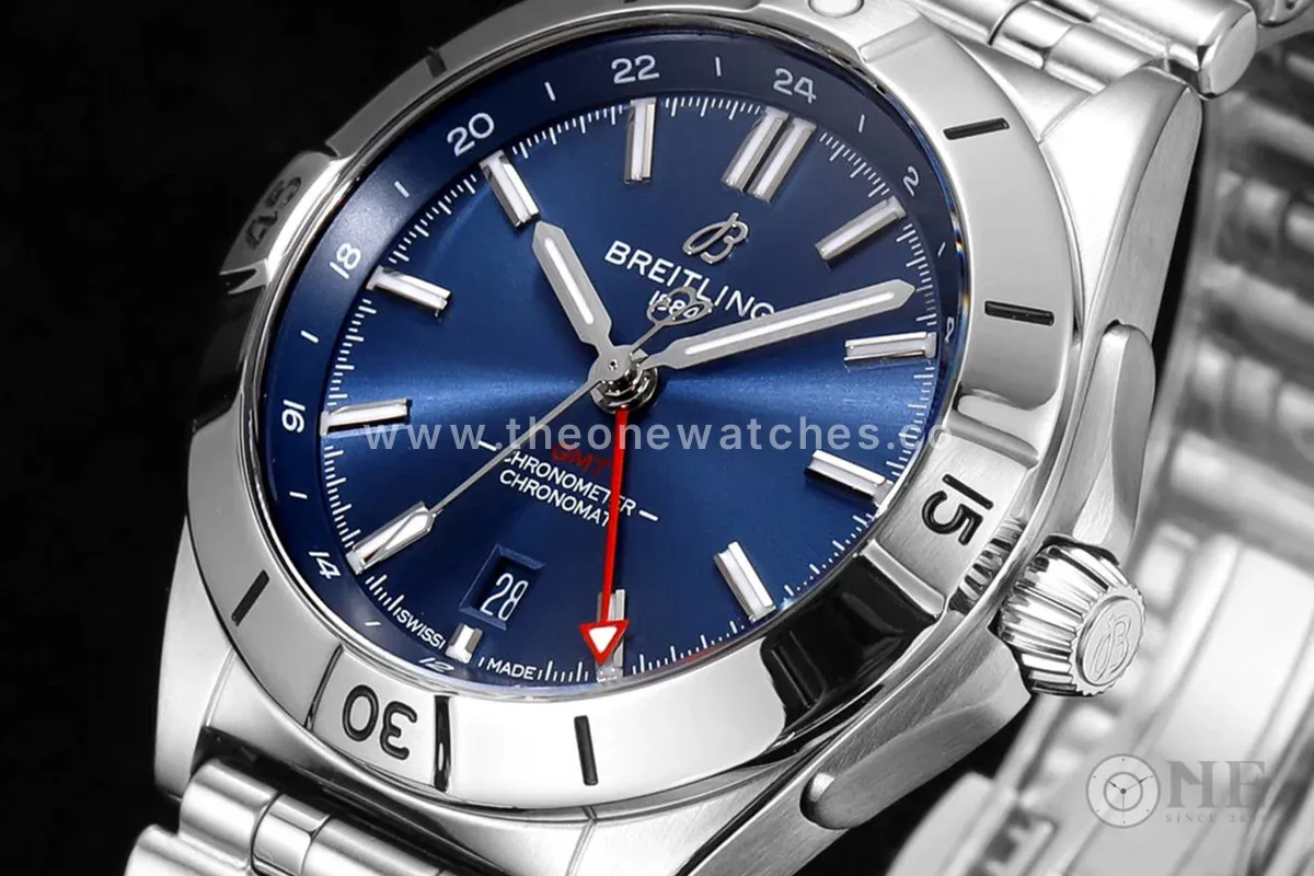 Chronomat Automatic GMT 40 Blue Dial Ref. A32398101C1A1