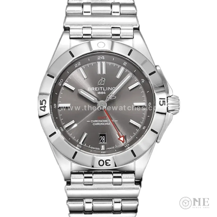 Chronomat Automatic GMT 40 Grey Dial Ref. A32398101M1A1