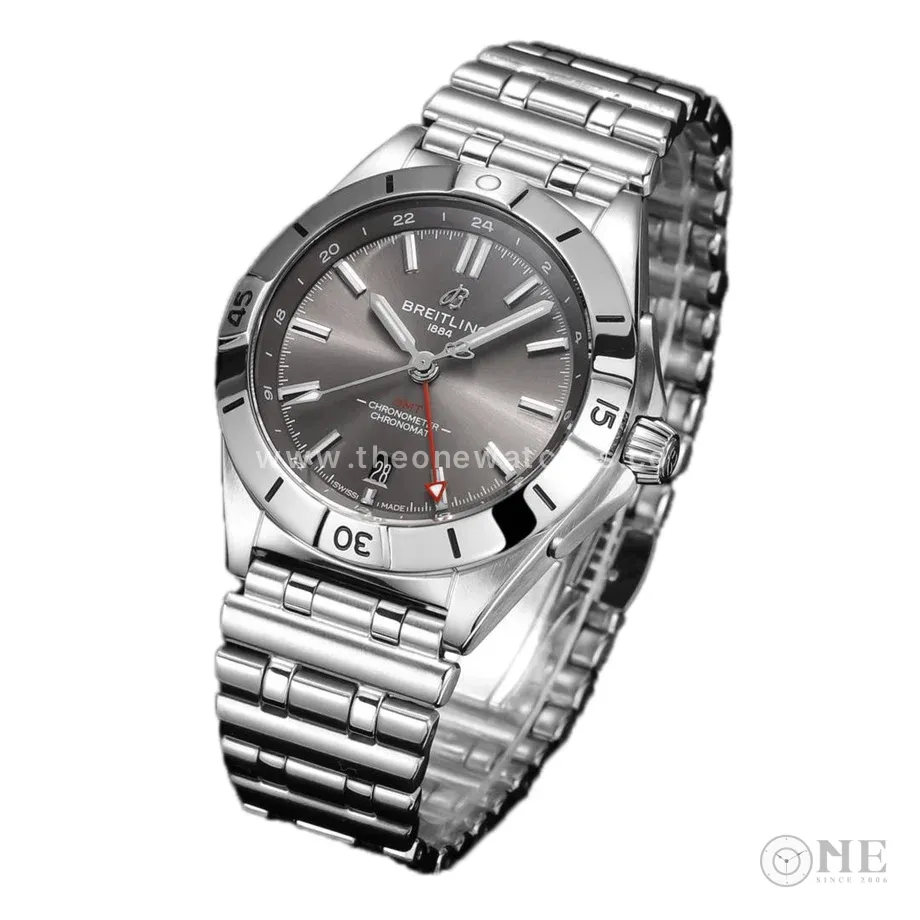 Chronomat Automatic GMT 40 Grey Dial Ref. A32398101M1A1