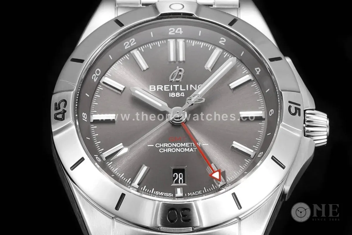 Chronomat Automatic GMT 40 Grey Dial Ref. A32398101M1A1