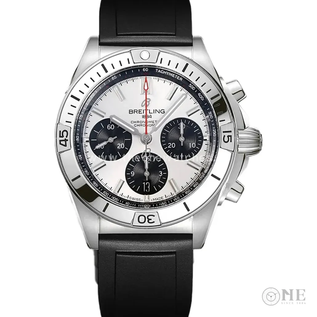Chronomat B01 42 White Dial Ref. AB0134101G1A1