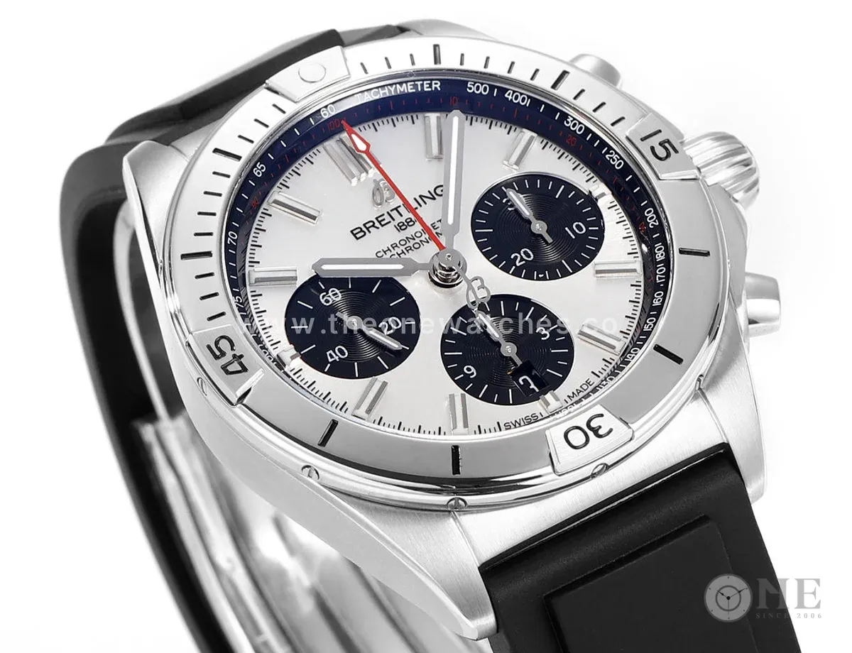 Chronomat B01 42 White Dial Ref. AB0134101G1A1