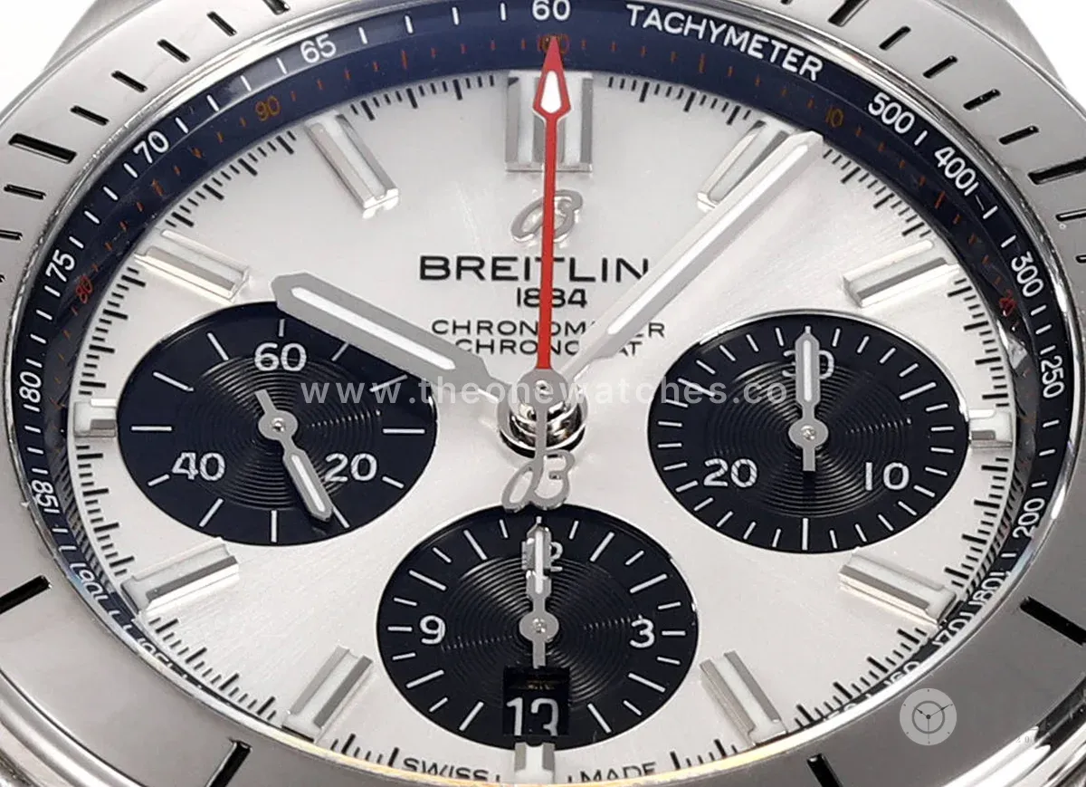 Chronomat B01 42 White Dial Ref. AB0134101G1A1