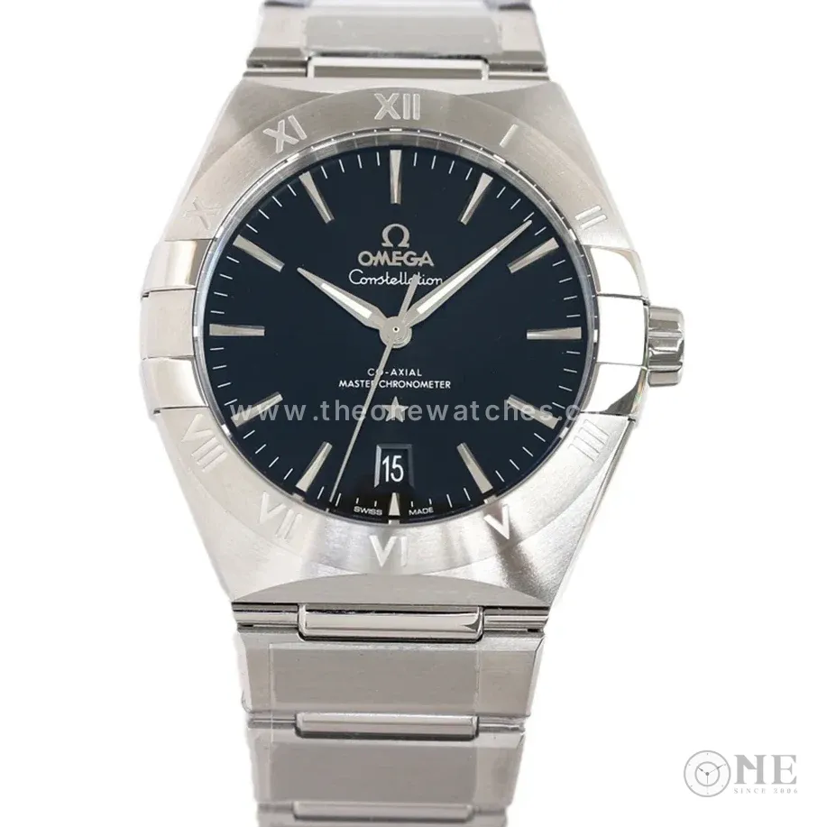 Constellation Co-Axial Chronometer 39mm Black Dial in Steel