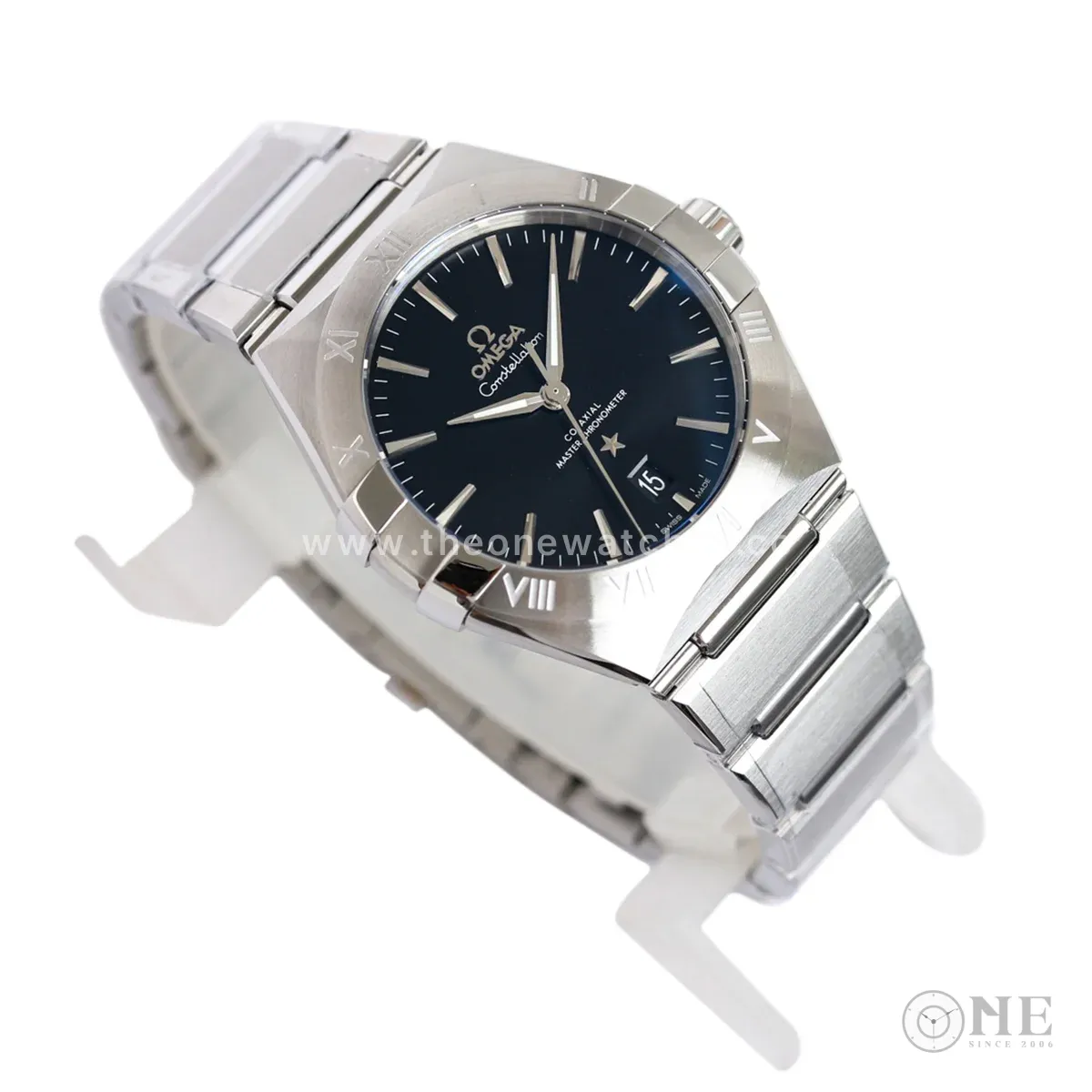 Constellation Co-Axial Chronometer 39mm Black Dial in Steel