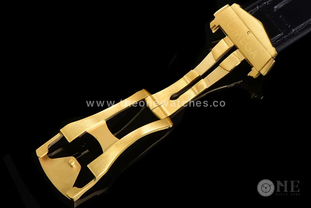 Constellation Co-Axial Master Chronometer 41mm Black Dial in Yellow Gold