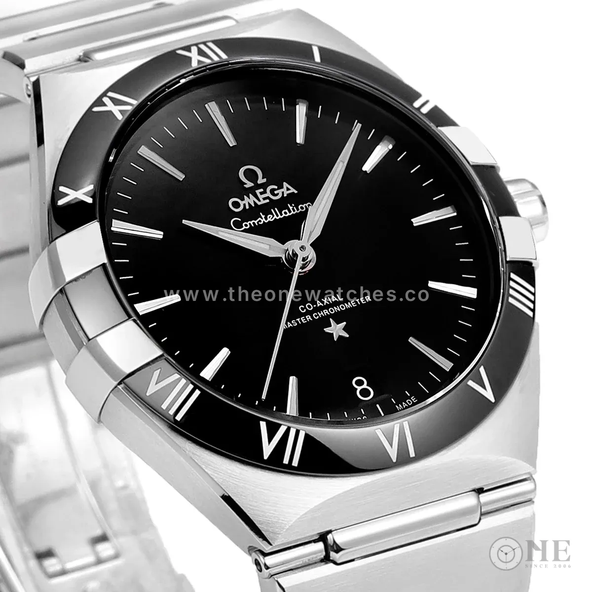 Constellation Co-Axial Master Chronometer 41mm Black Dial on Bracelet