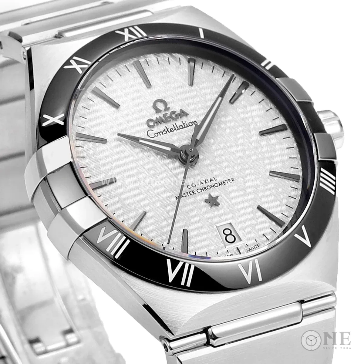 Constellation Co-Axial Master Chronometer 41mm Rhodium-Grey Dial on Bracelet