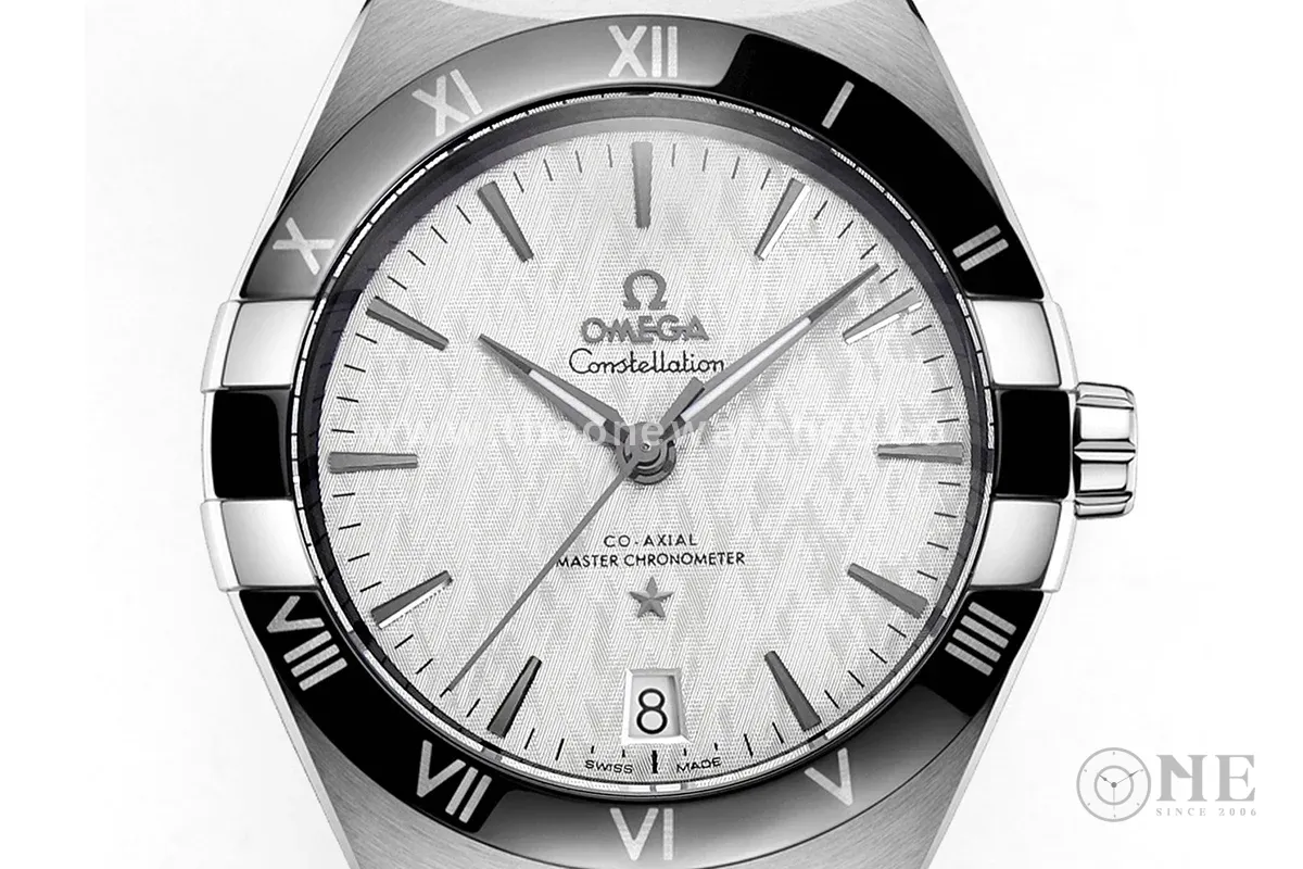 Constellation Co-Axial Master Chronometer 41mm Rhodium-Grey Dial on Bracelet