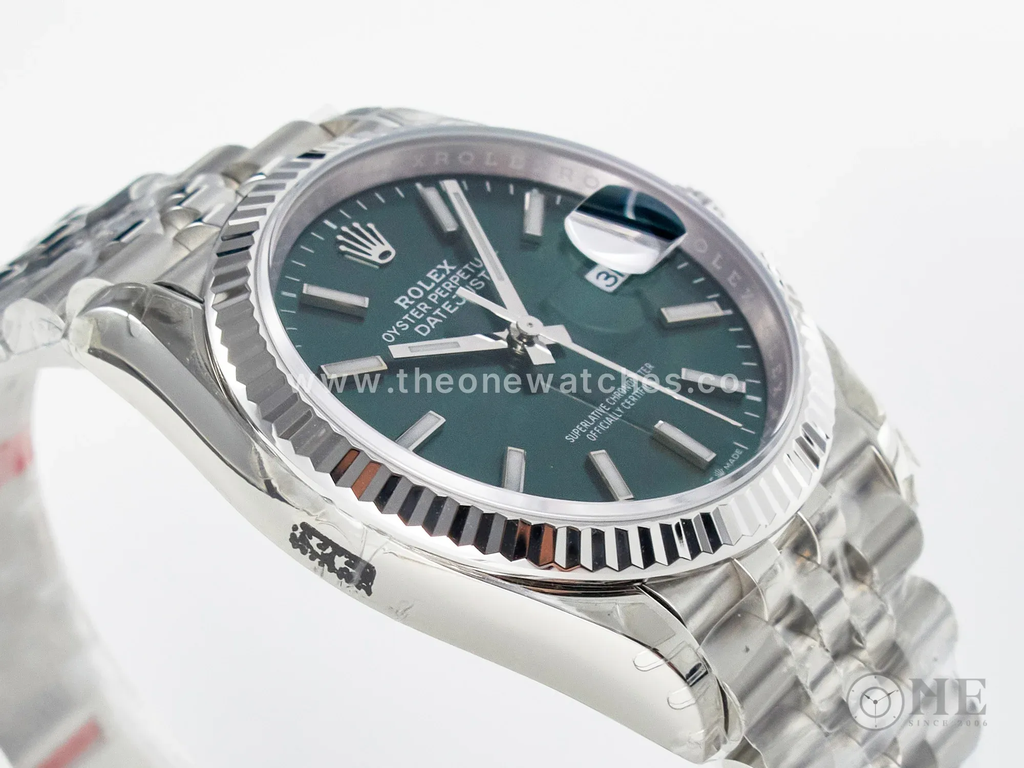 DateJust 36 126200 904L SS VSF 1:1 Best Edition Green Dial on Jubilee Bracelet VS3235