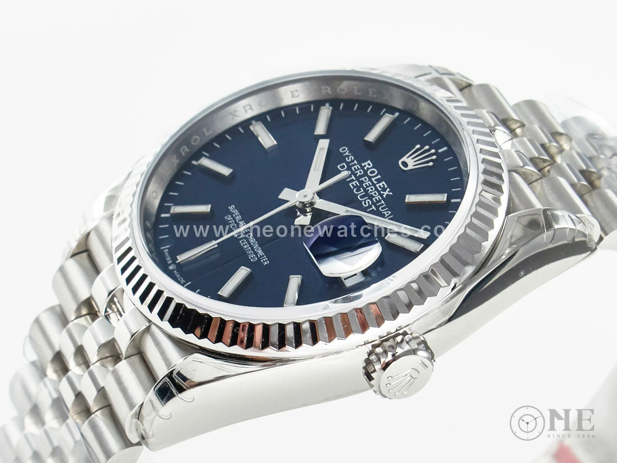 DateJust 36 126234 904L SS VSF 1:1 Best Edition Blue Dial on Jubilee Bracelet VS3235