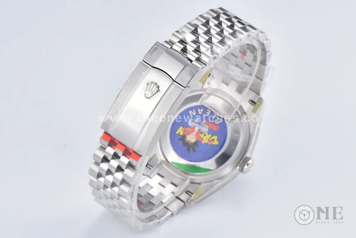 Datejust 36 126334 Bright Blue Dial Stick on Jubilee Bracelet