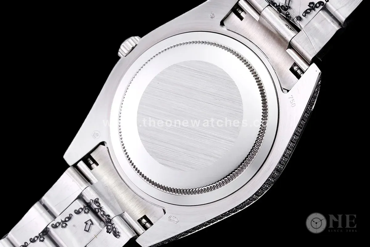 Datejust 41 with Diamond Markers in Steel