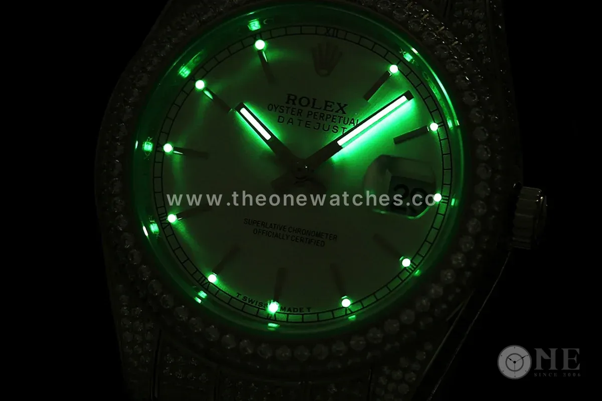 Datejust 41 with Stick Markers in Steel