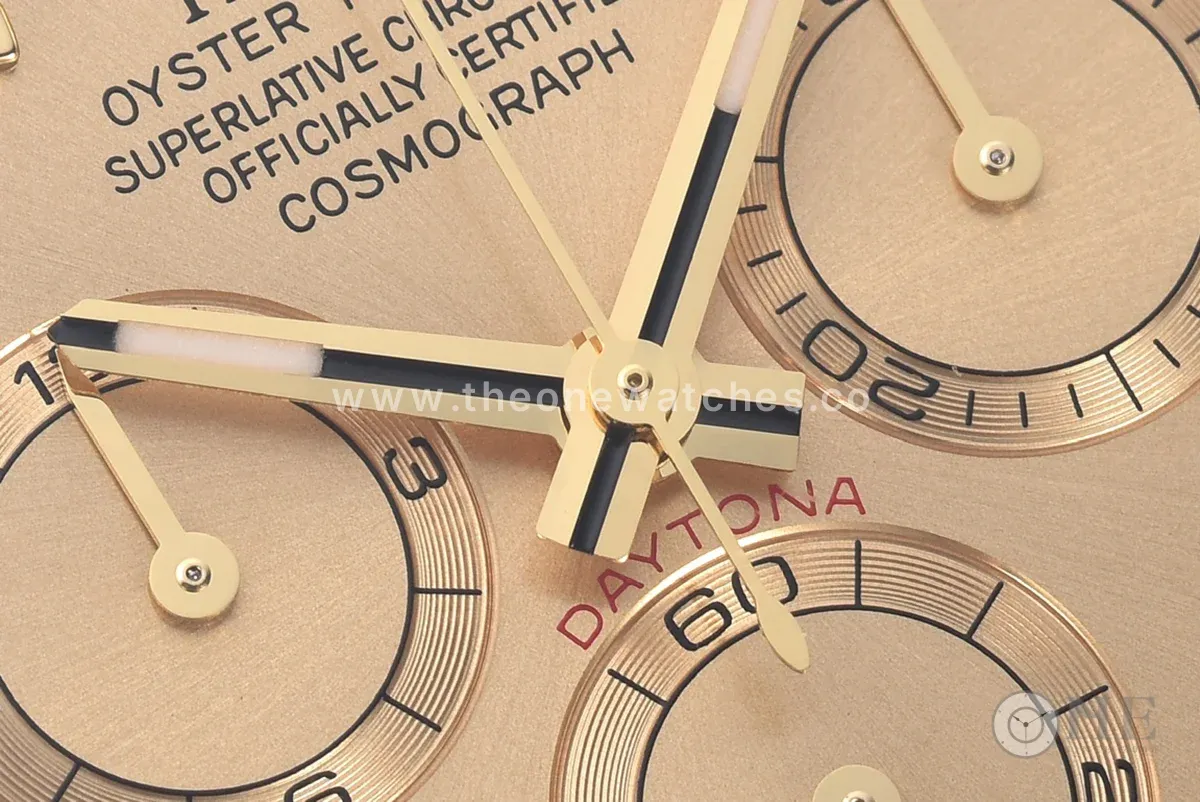 Daytona 116508 Champagne Dial in Yellow Gold