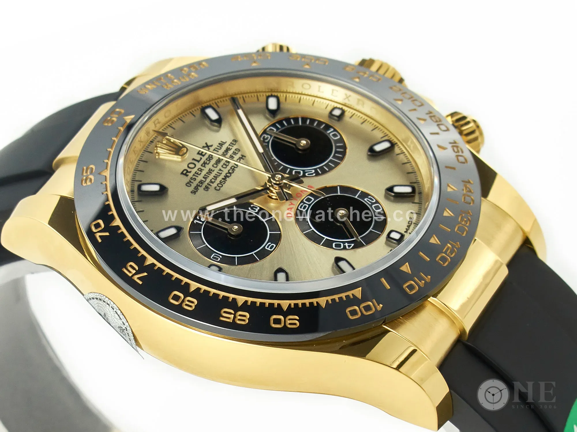 Daytona 116518 APS 1:1 Best Edition 904L SS Case YG Dial on Oysterflex Strap SH4130 (Gain Weight)