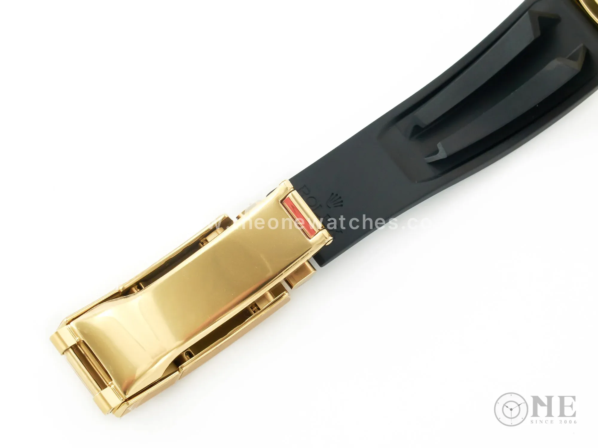 Daytona 116518 APS 1:1 Best Edition 904L SS Case YG Dial on Oysterflex Strap SH4130 (Gain Weight)