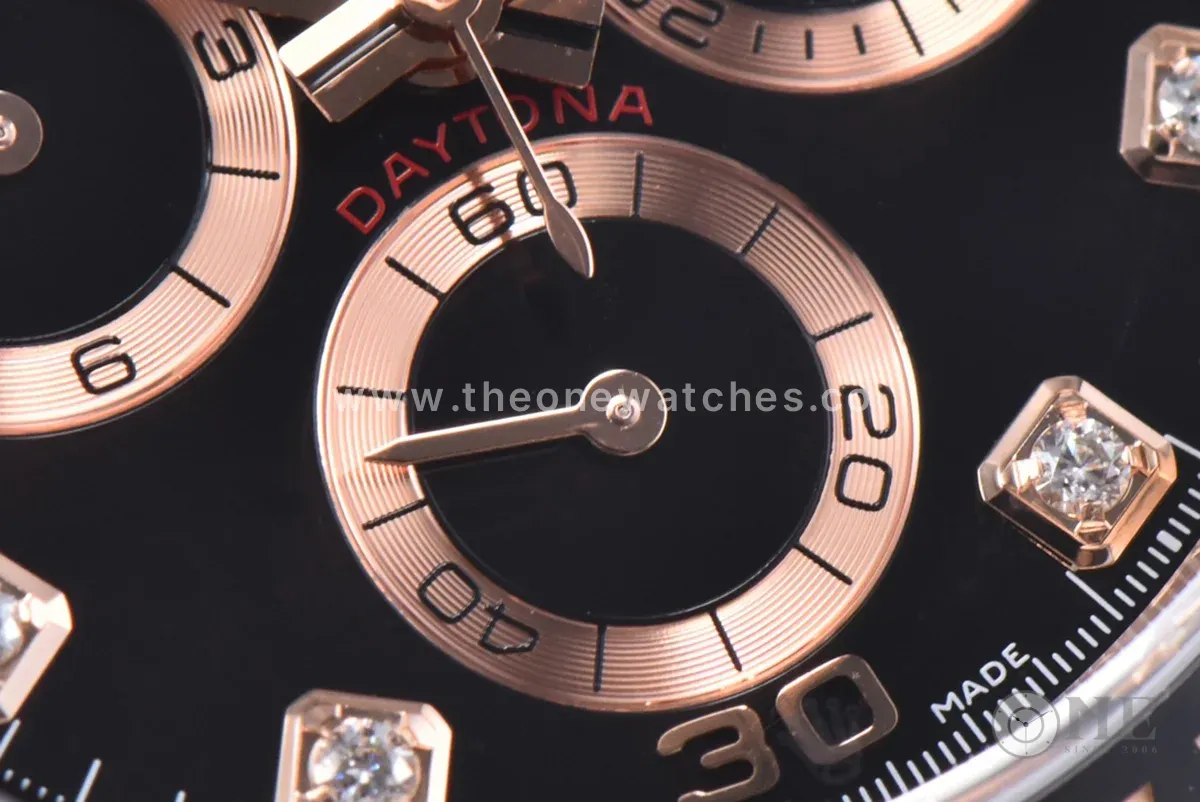 Daytona 126505 Black Dial in Everose Gold