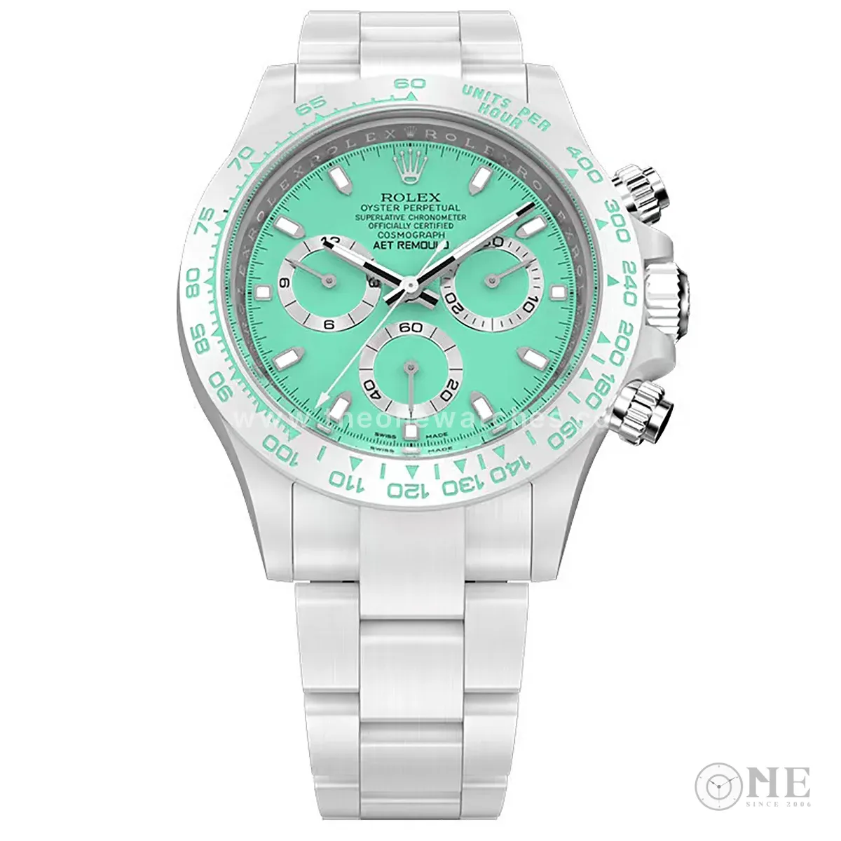 Daytona AET Biscay Green White Ceramic