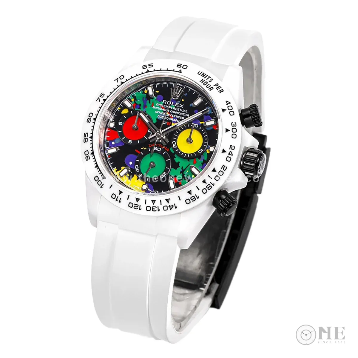 Daytona DIW Motley Dial in Ceramic