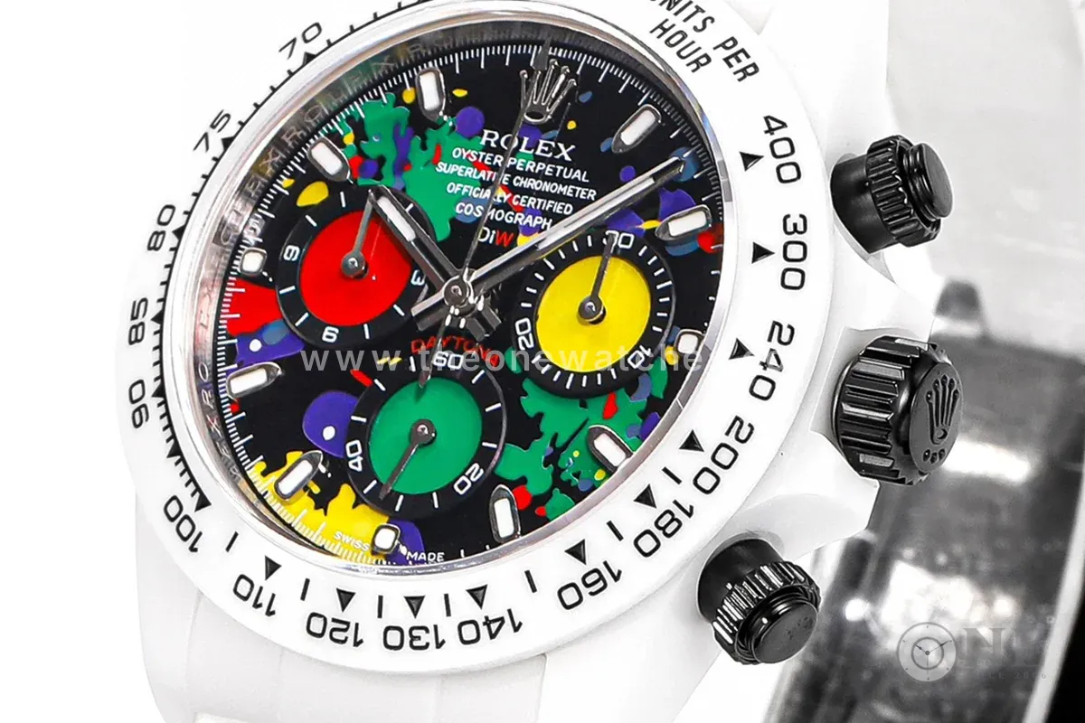 Daytona DIW Motley Dial in Ceramic