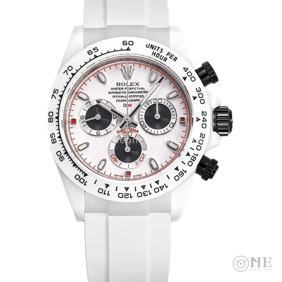 Daytona DIW Speedster White Dial in Ceramic