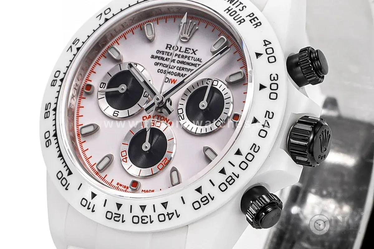 Daytona DIW Speedster White Dial in Ceramic