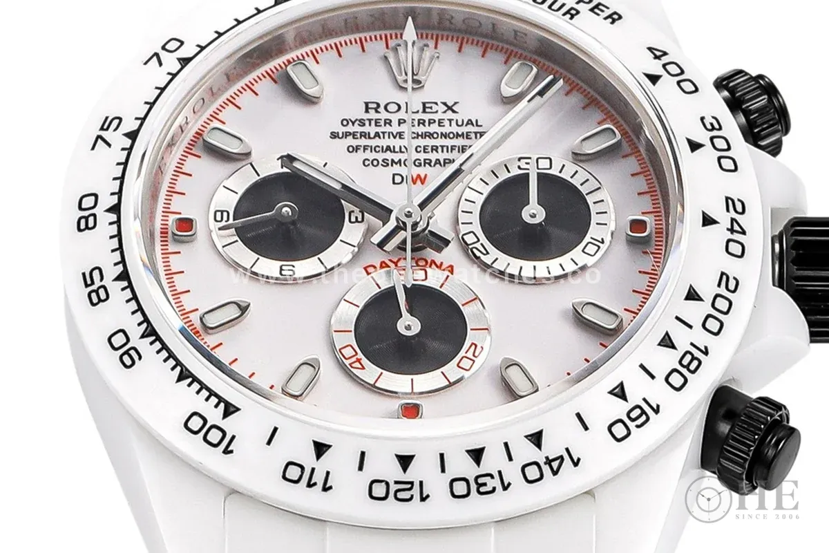 Daytona DIW Speedster White Dial in Ceramic
