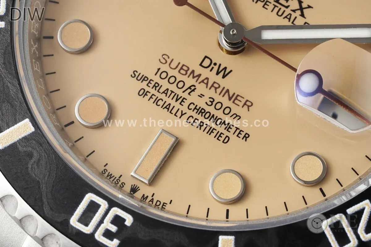 DIW Submariner Dune Creme Dial