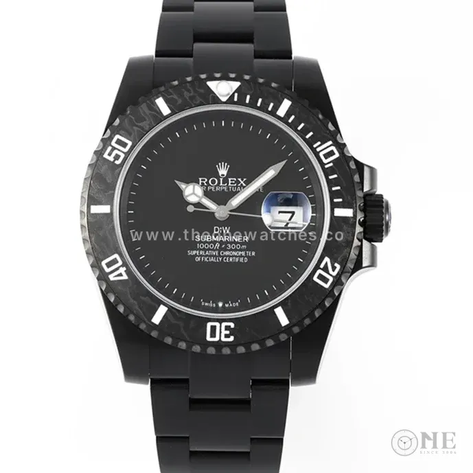 DIW Submariner Ghost Black Dial