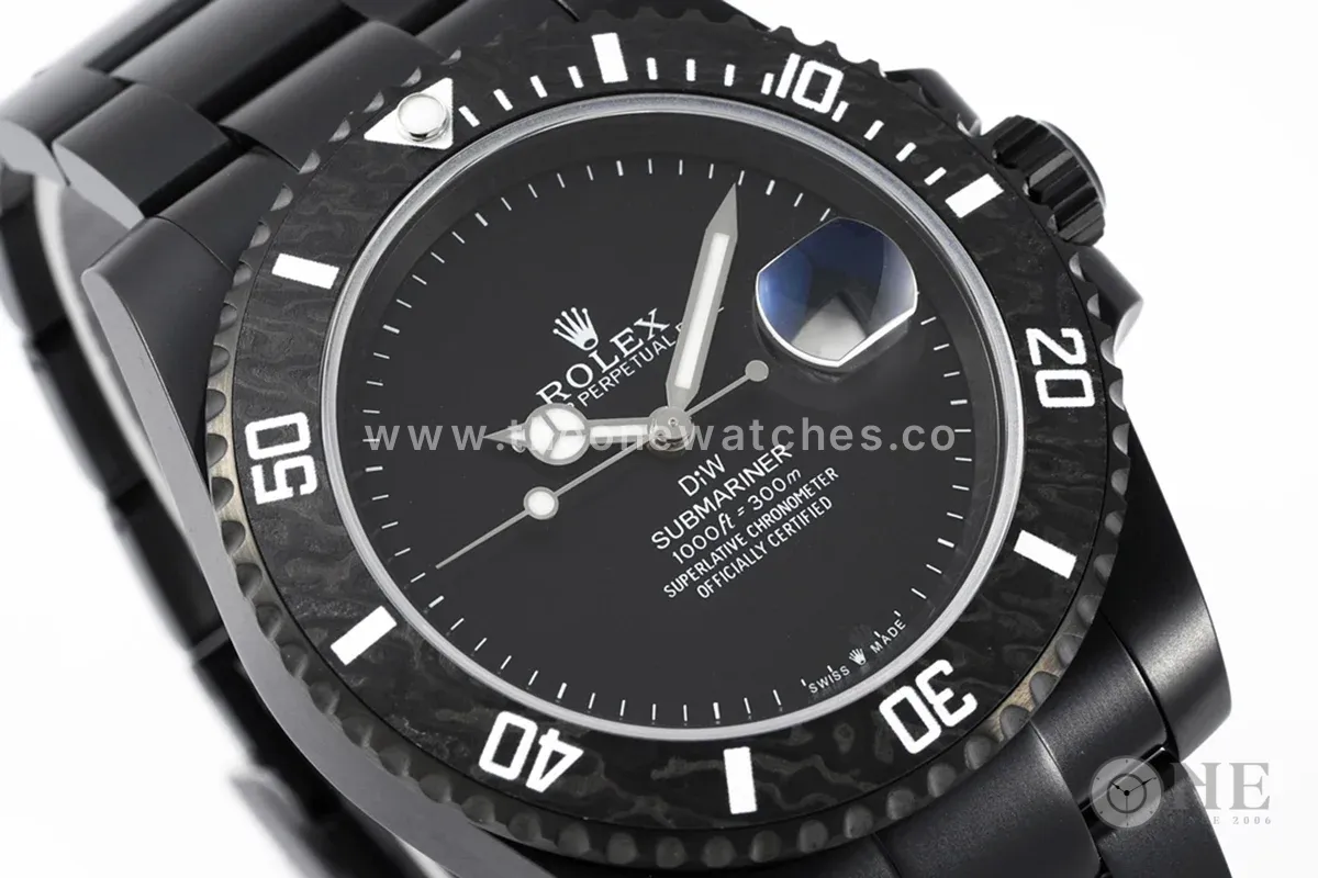 DIW Submariner Ghost Black Dial