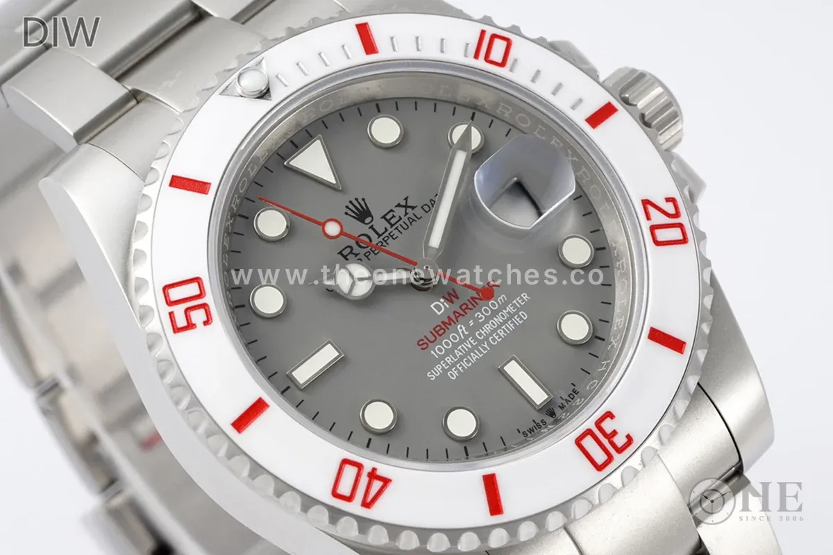 DIW Submariner Glacial Grey Dial