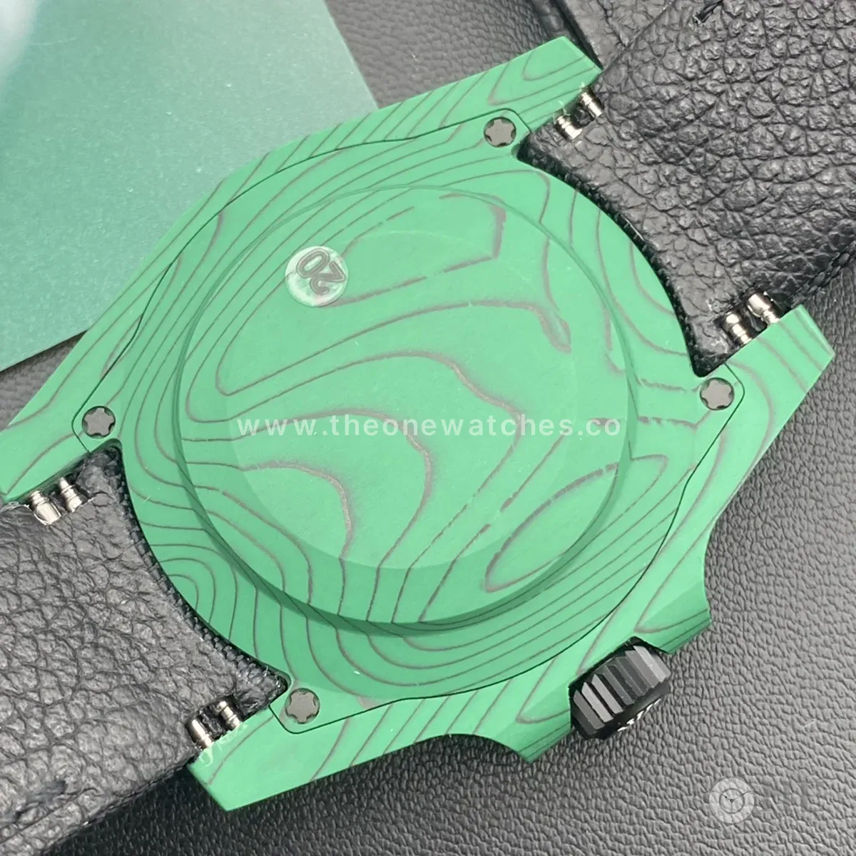 DIW Submariner Green Carbon