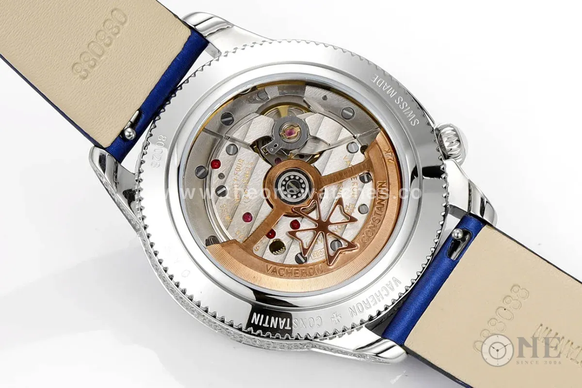 Egerie Moonphase Muse Blue Dial in Steel