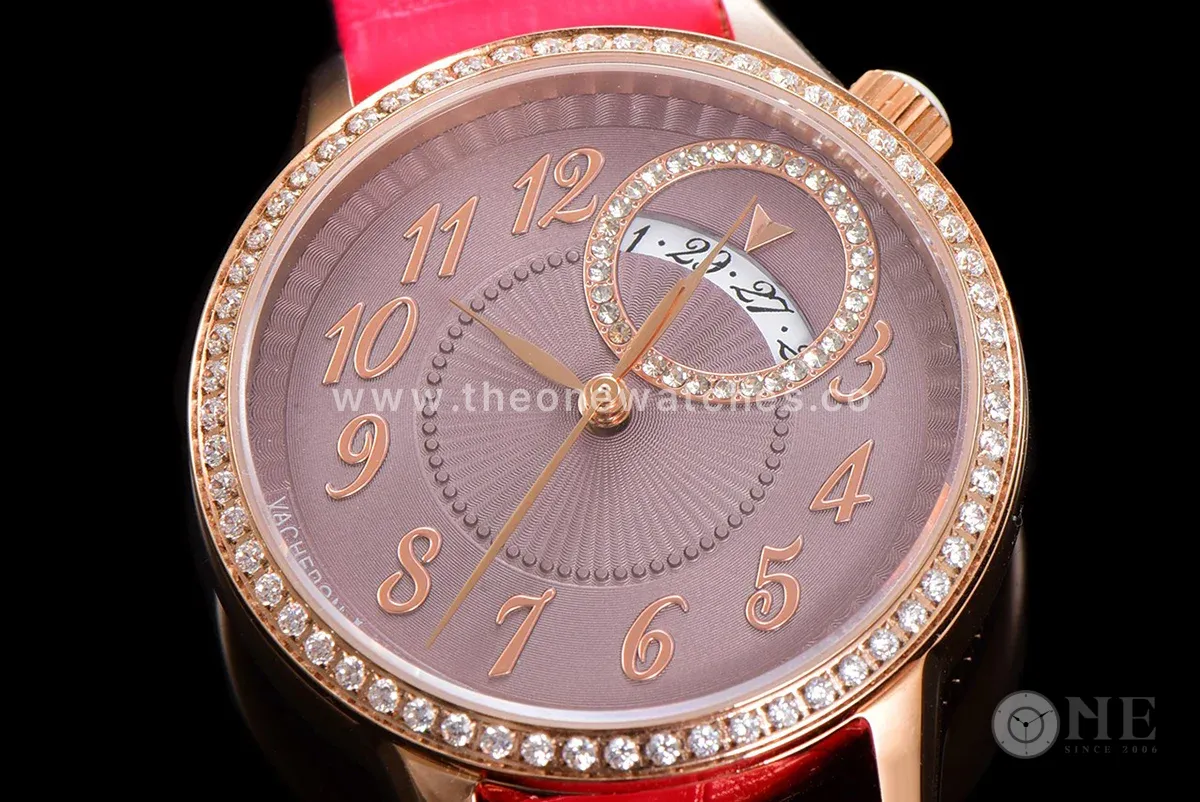Egerie Muse Brown Dial in Pink Gold