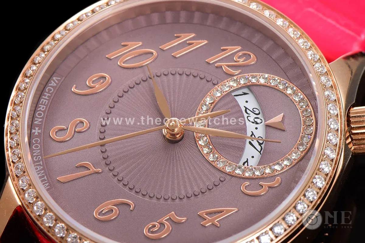 Egerie Muse Brown Dial in Pink Gold