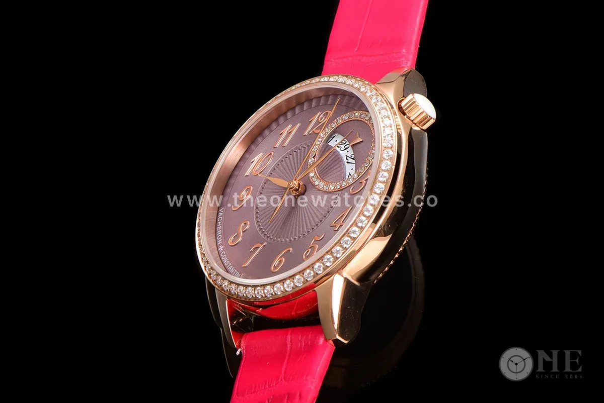 Egerie Muse Brown Dial in Pink Gold