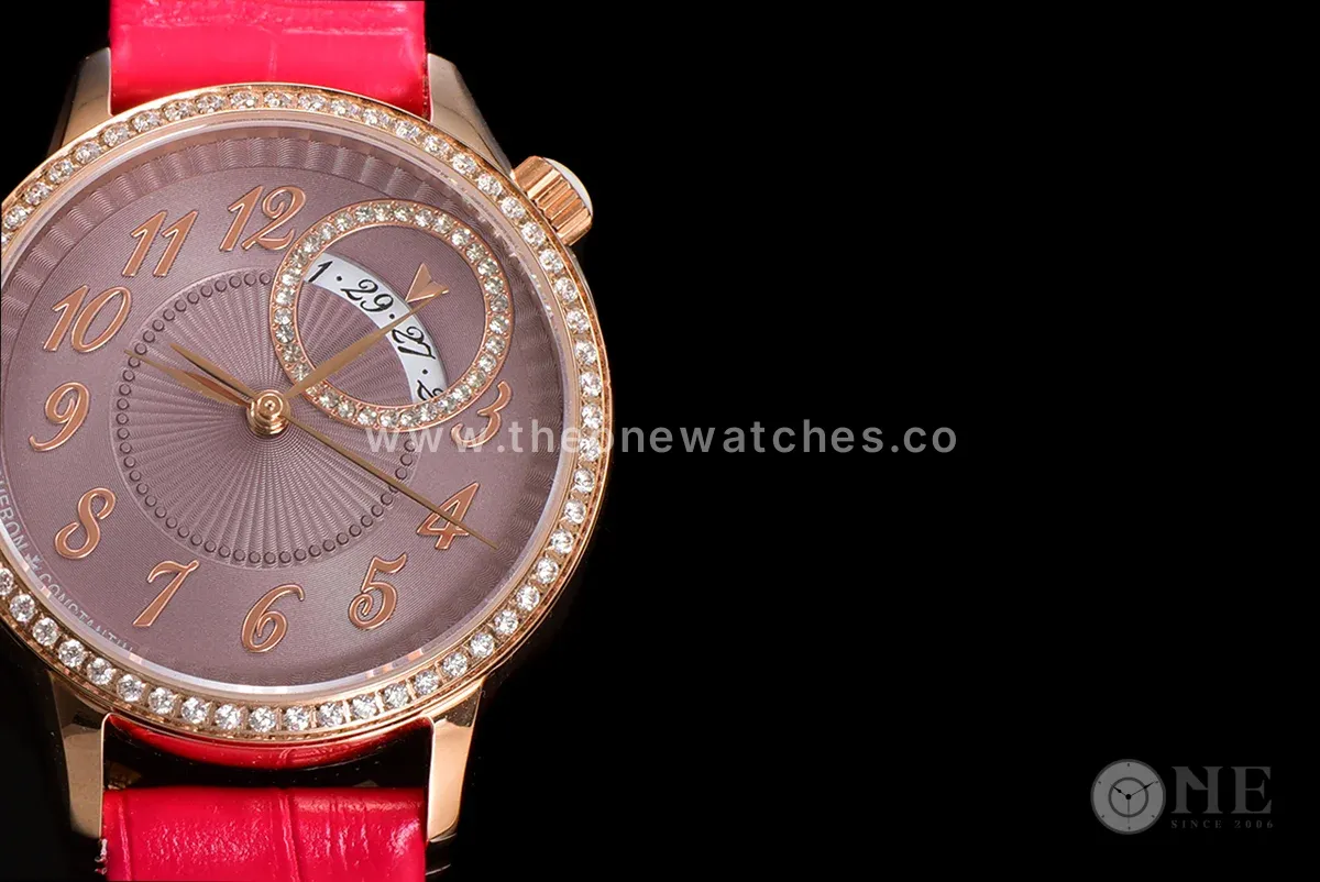 Egerie Muse Brown Dial in Pink Gold