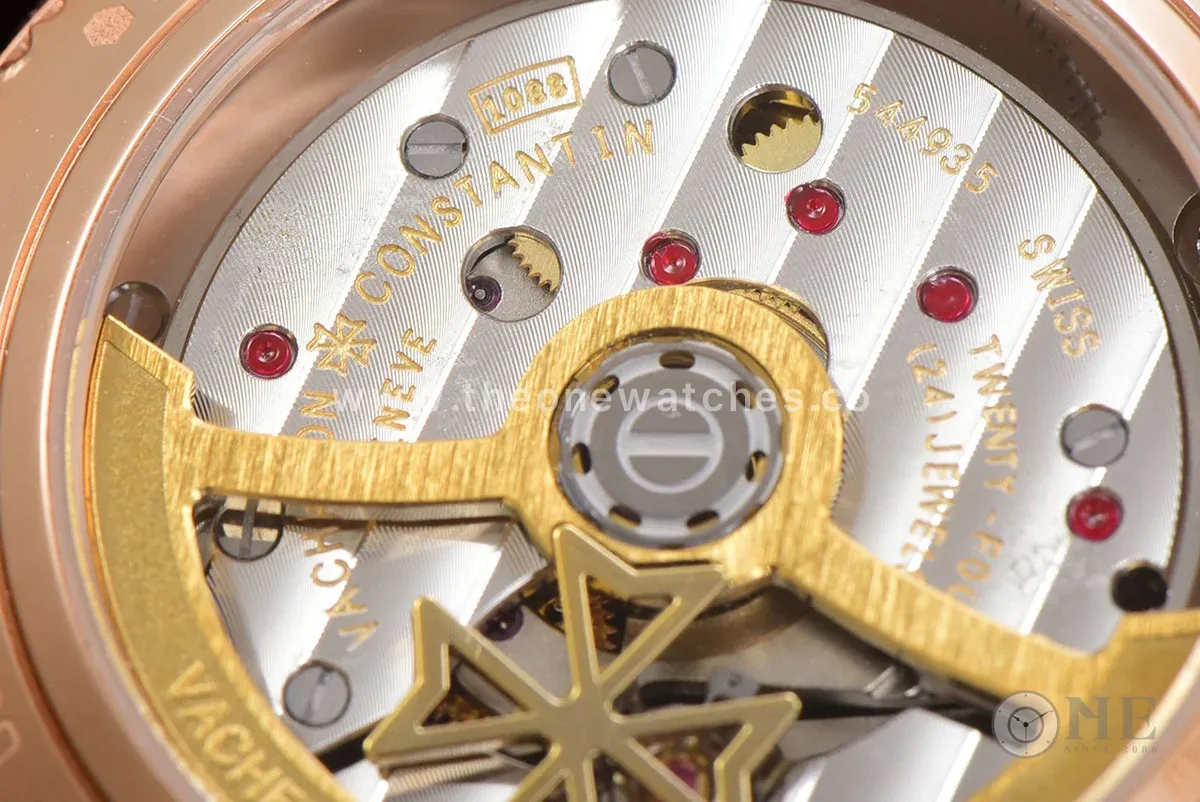 Egerie Muse Brown Dial in Pink Gold