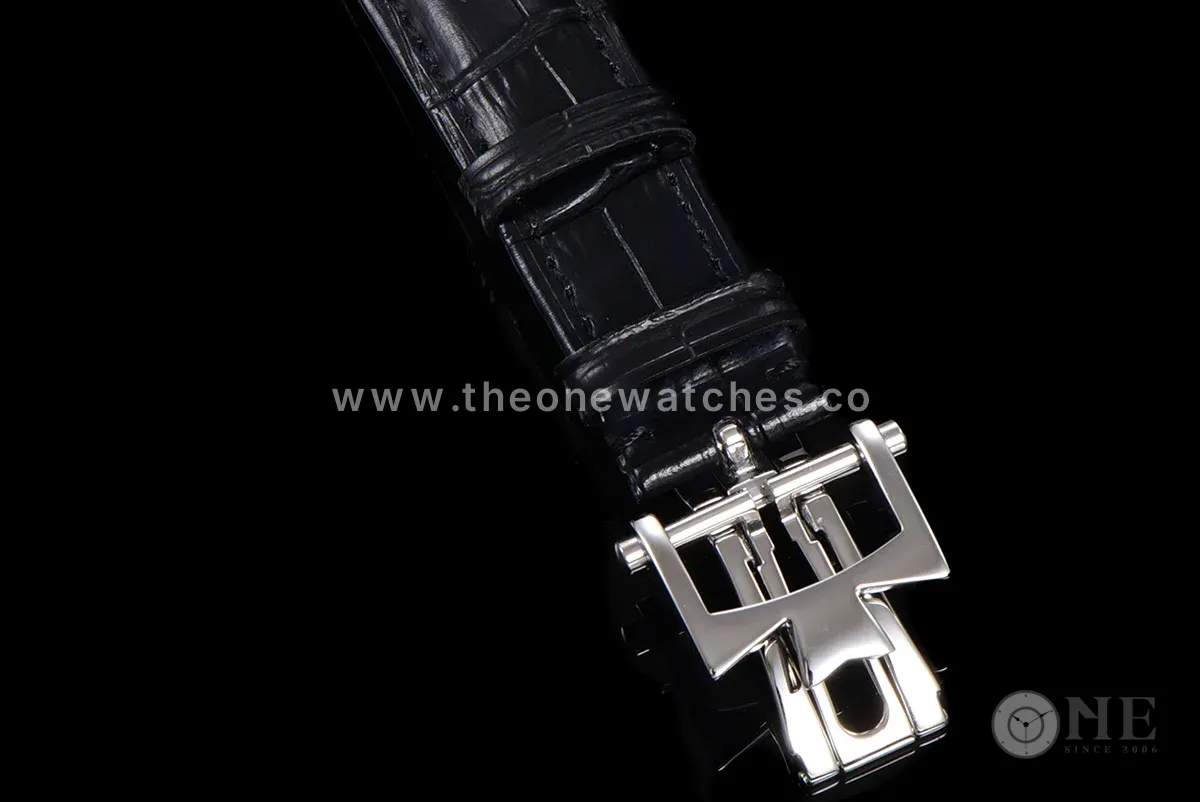 Fiftysix Silver Dial with Diamond Bezel in Steel Ref: 4600E