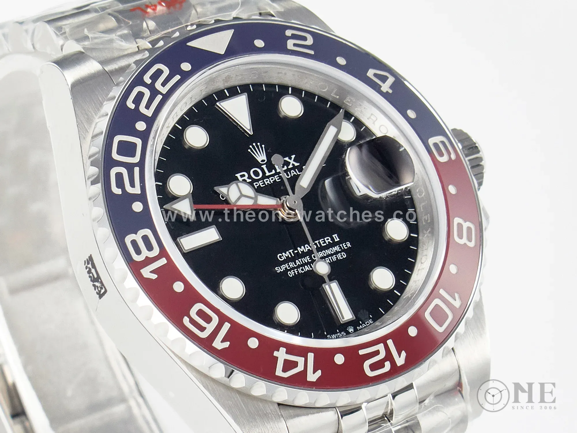 GMT-Master II 126710 BLRO Blue/Red Ceramic QF 1:1 Best Edition on Jubilee Bracelet VR3285 CHS