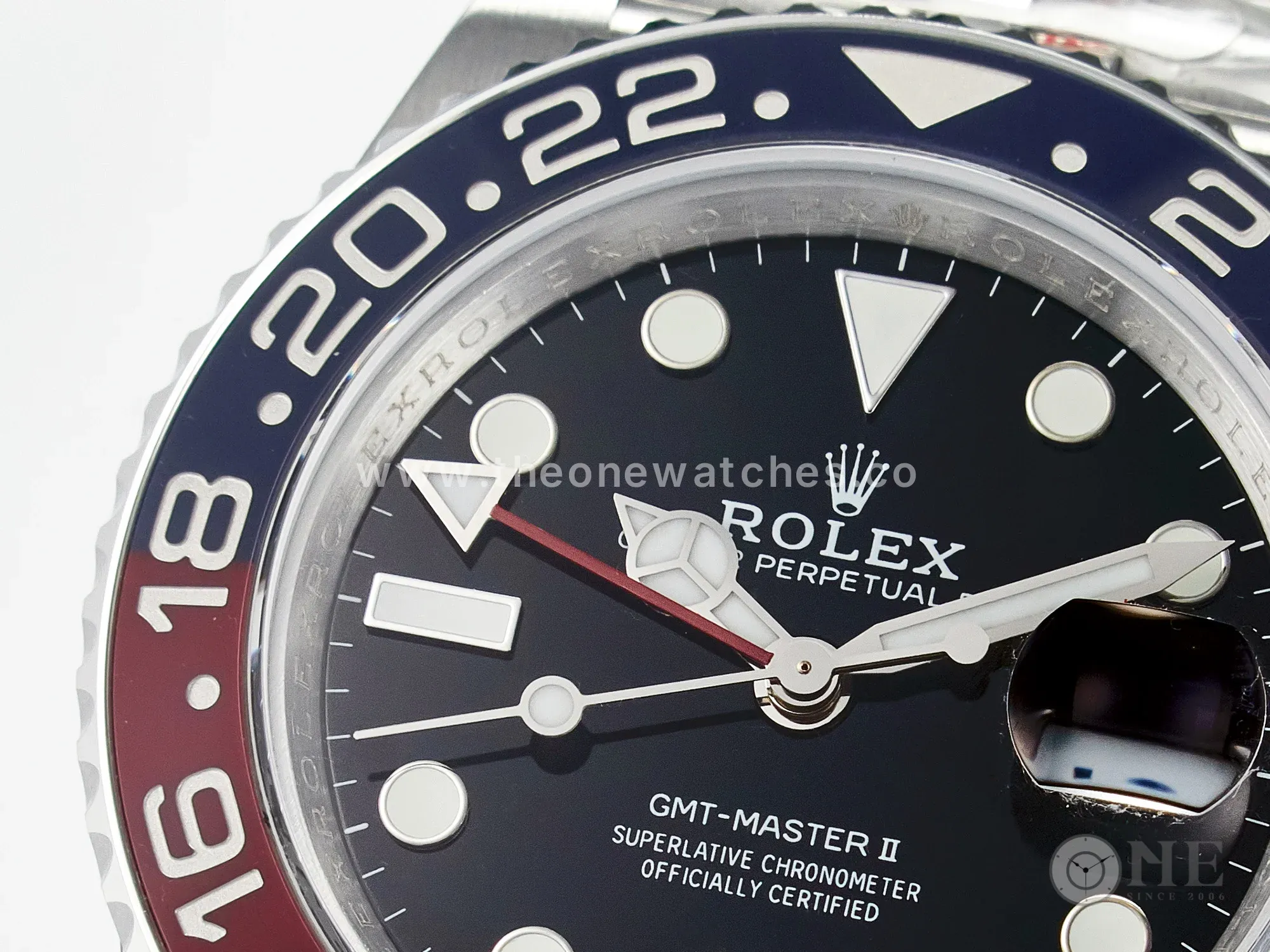 GMT-Master II 126710 BLRO Blue/Red Ceramic QF 1:1 Best Edition on Jubilee Bracelet VR3285 CHS