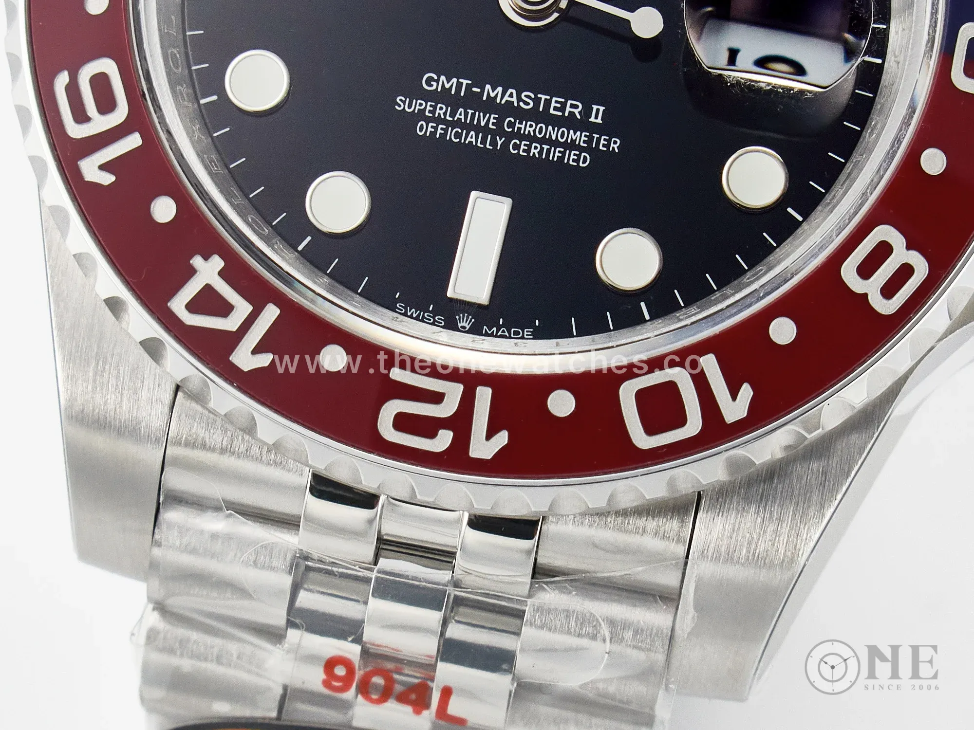 GMT-Master II 126710 BLRO Blue/Red Ceramic QF 1:1 Best Edition on Jubilee Bracelet VR3285 CHS
