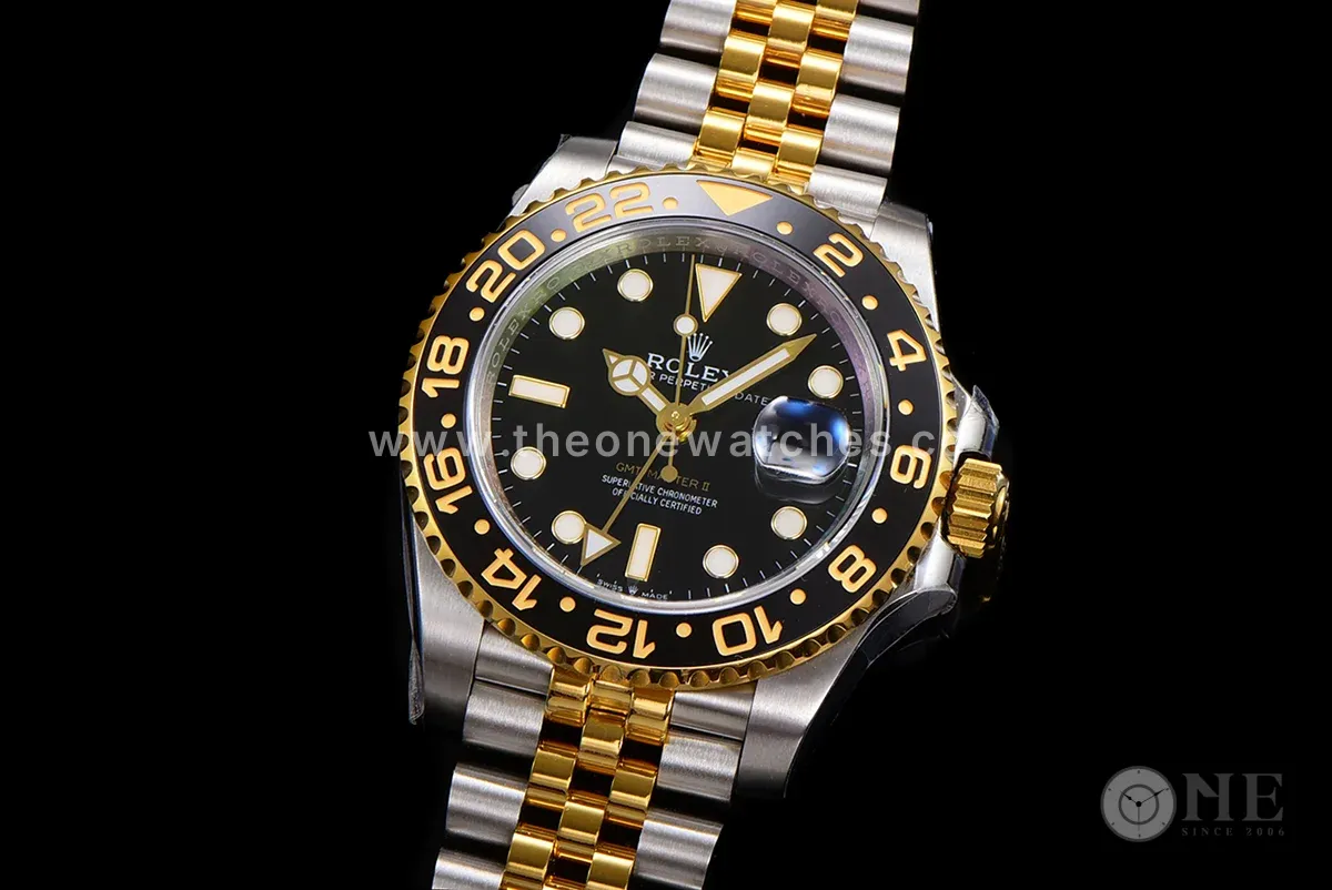GMT Master II 126713GRNR on Jubilee Bracelet