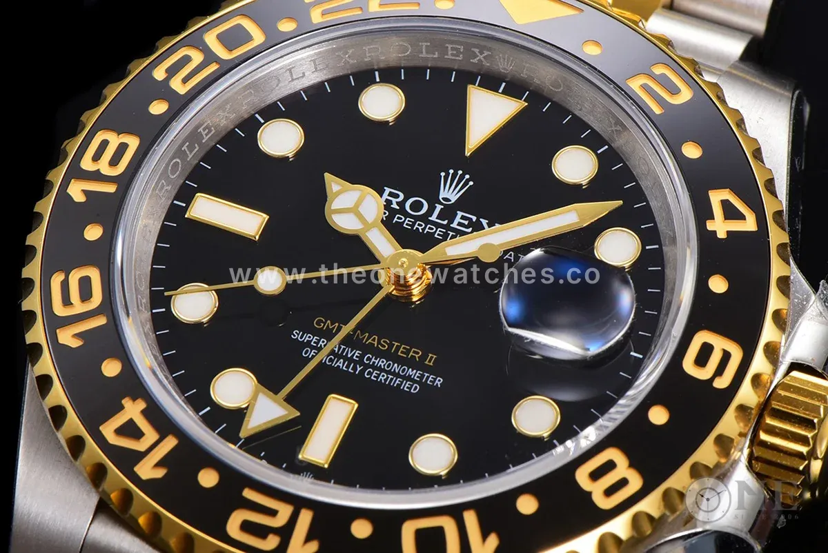 GMT Master II 126713GRNR on Jubilee Bracelet