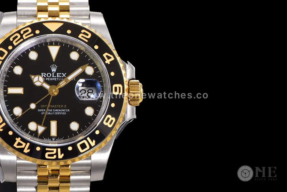 GMT Master II 126713GRNR on Jubilee Bracelet